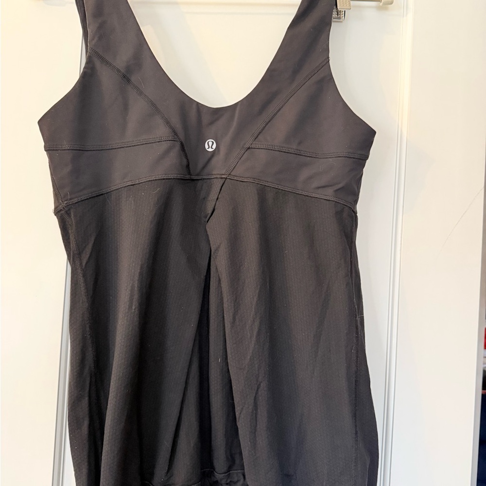 lululemon athletica Black Tank Top